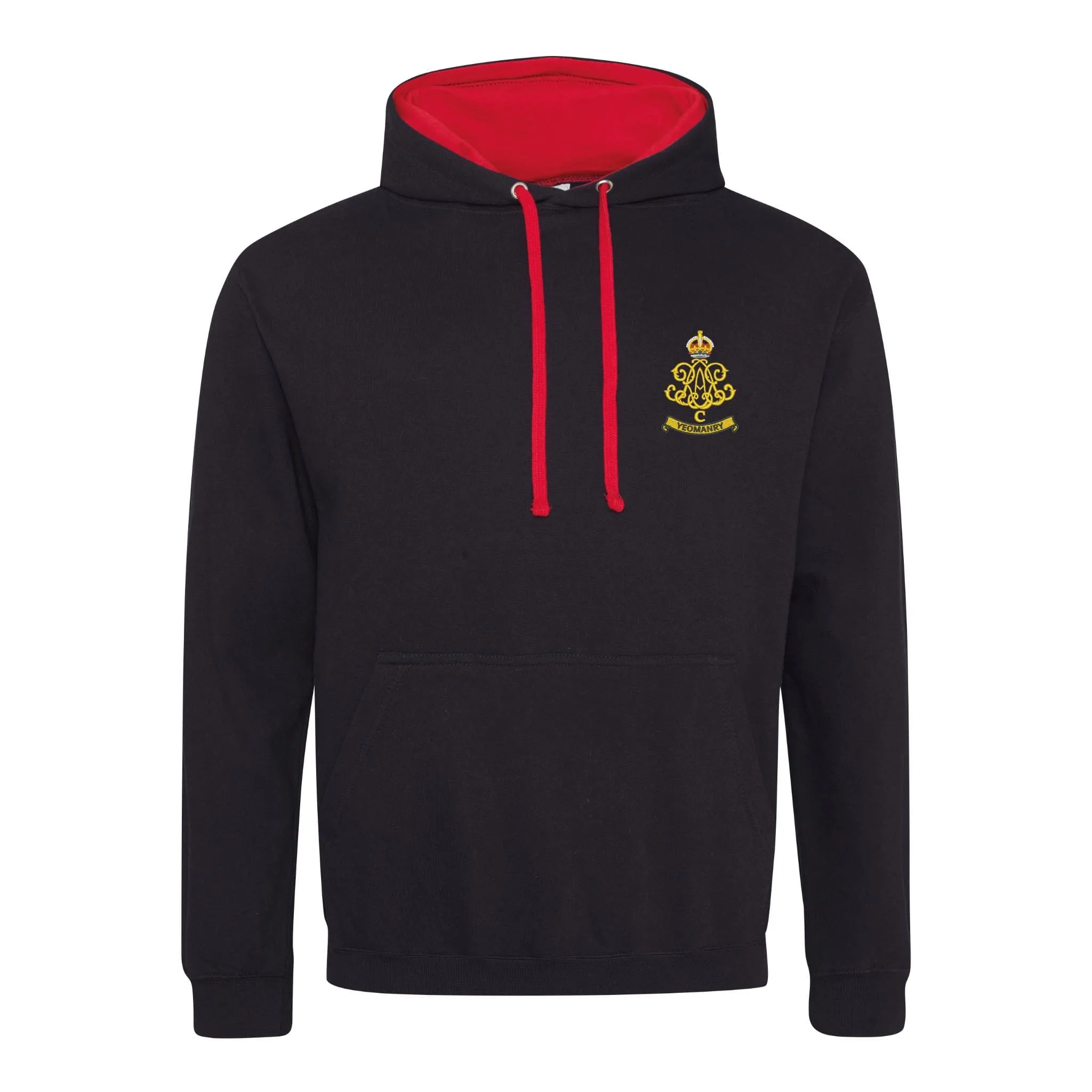 100th Regiment Royal Artillery Varsity Contrast Hoodie