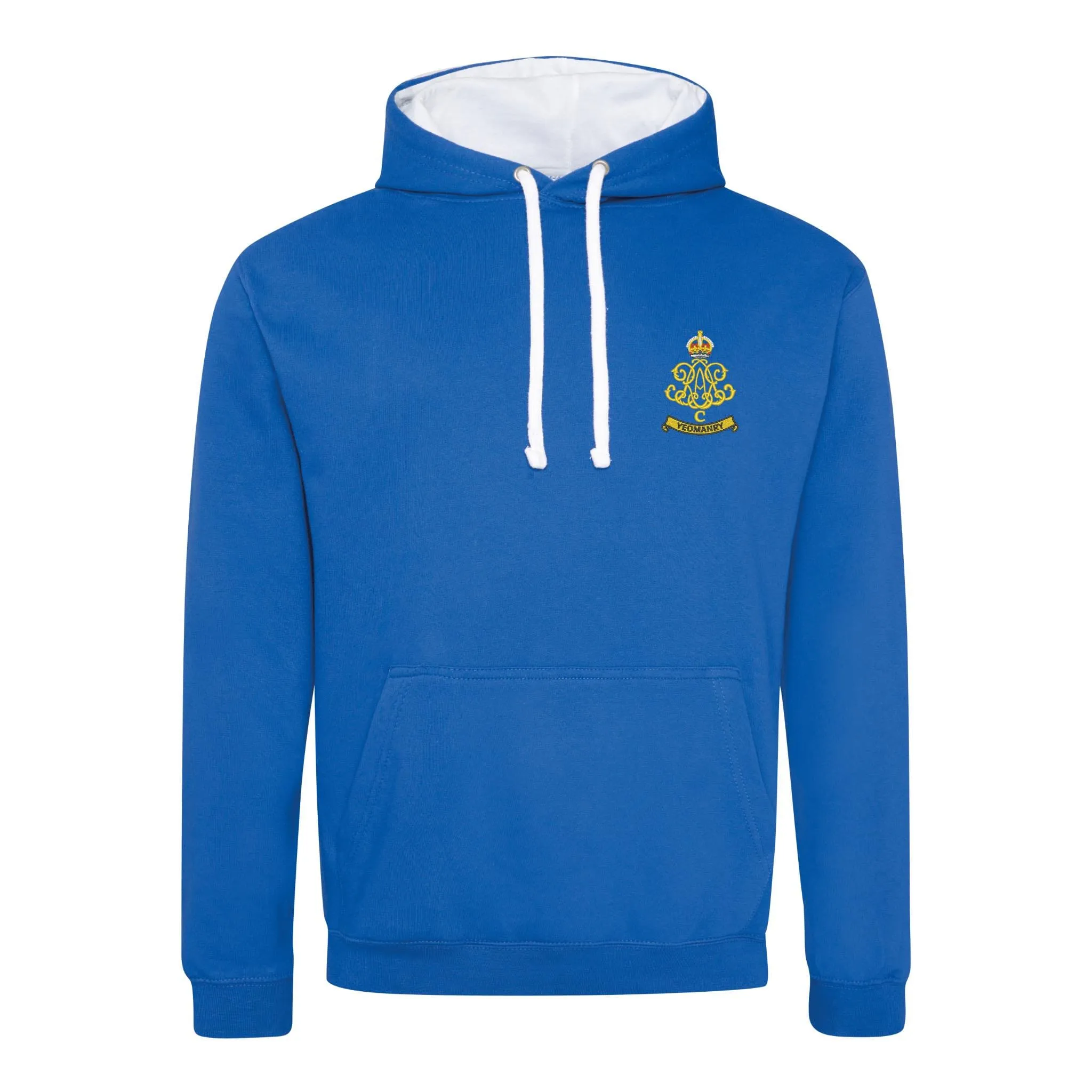 100th Regiment Royal Artillery Varsity Contrast Hoodie