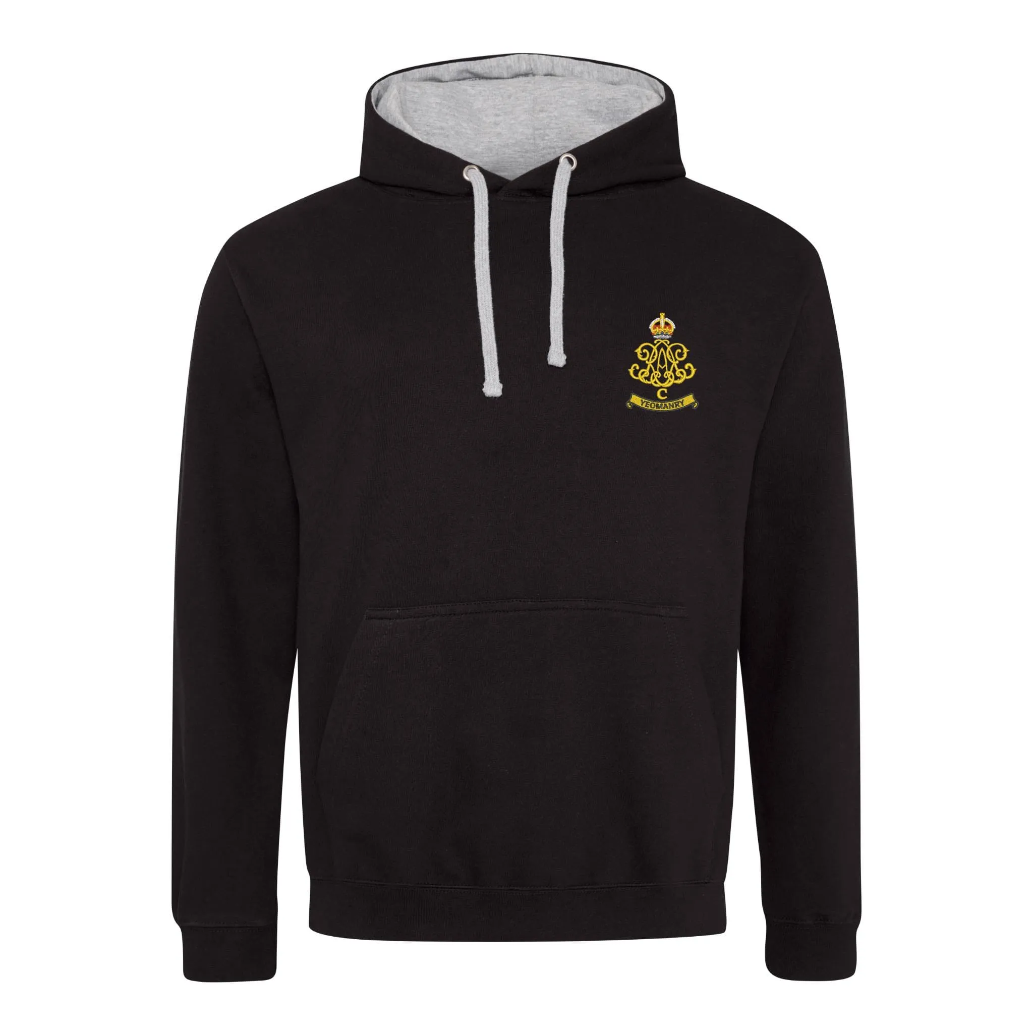 100th Regiment Royal Artillery Varsity Contrast Hoodie