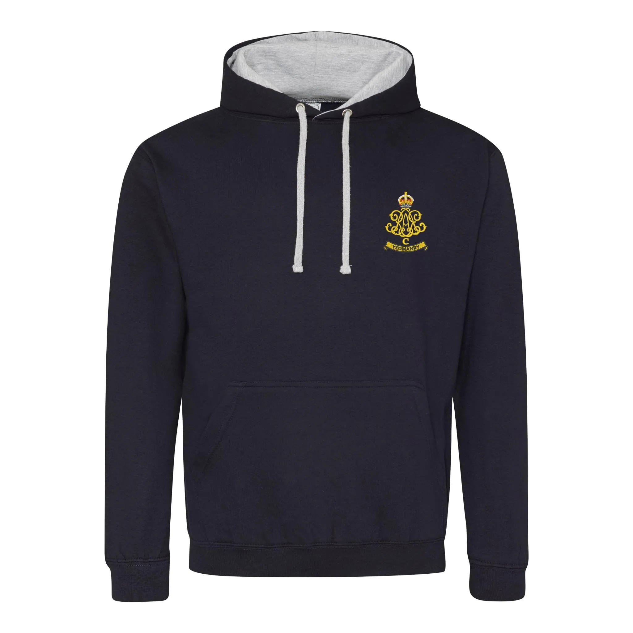 100th Regiment Royal Artillery Varsity Contrast Hoodie