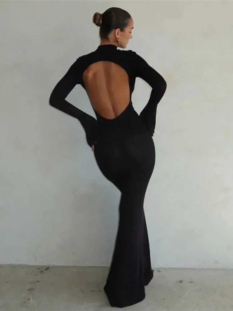 Backless Sexy Maxi Dress