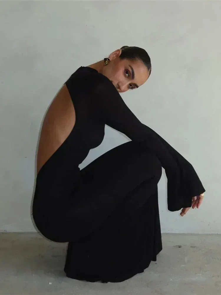 Backless Sexy Maxi Dress