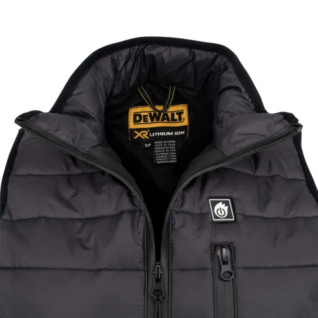 DEWALT Women's Heated Lightweight Puffer Vest With Battery