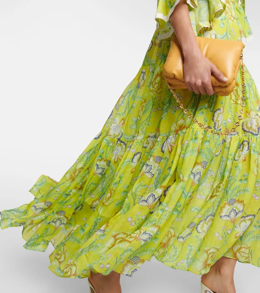 Dorothee Schumacher Floral ramie maxi dress