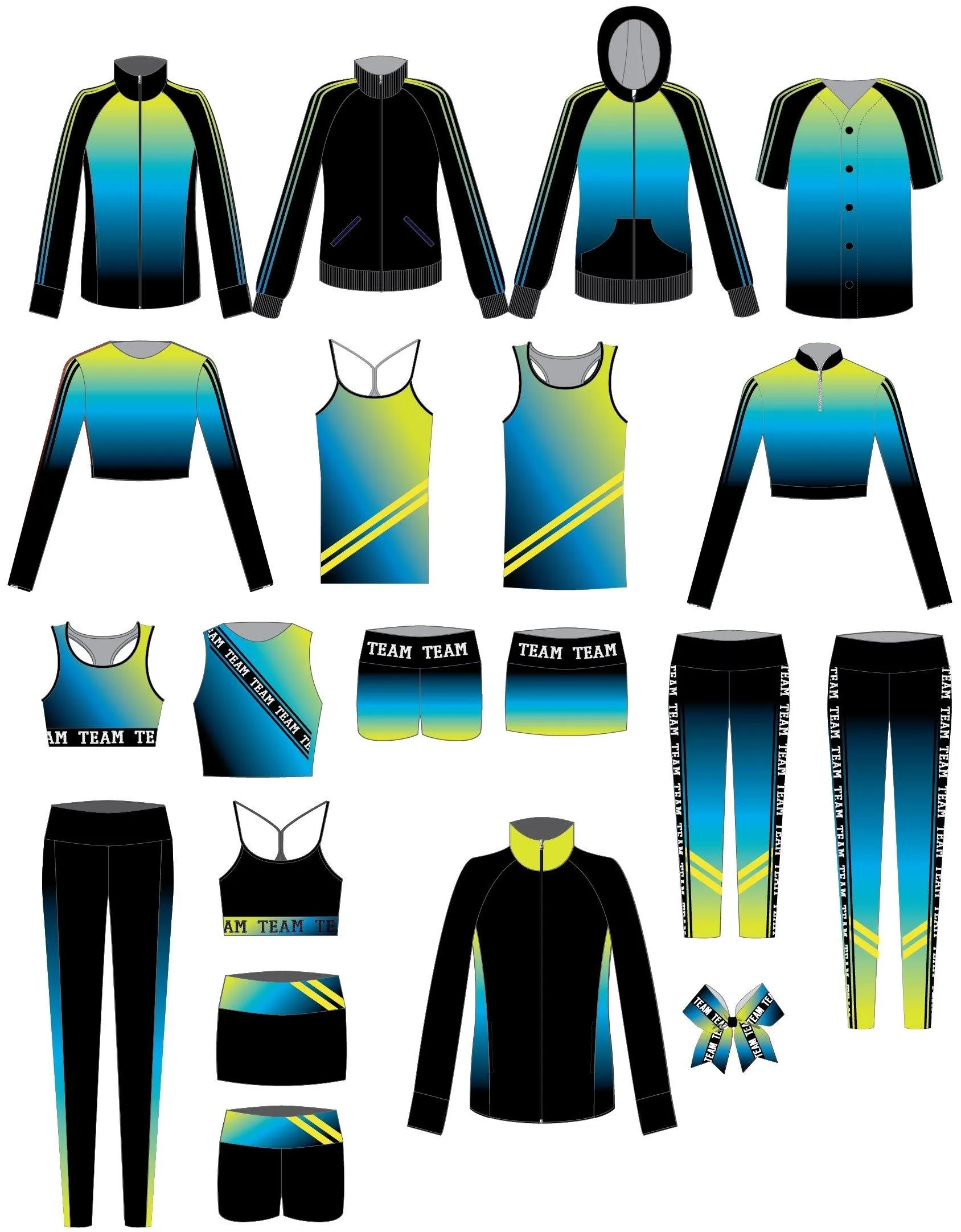 Elite Popcolour Racer Strap Crop