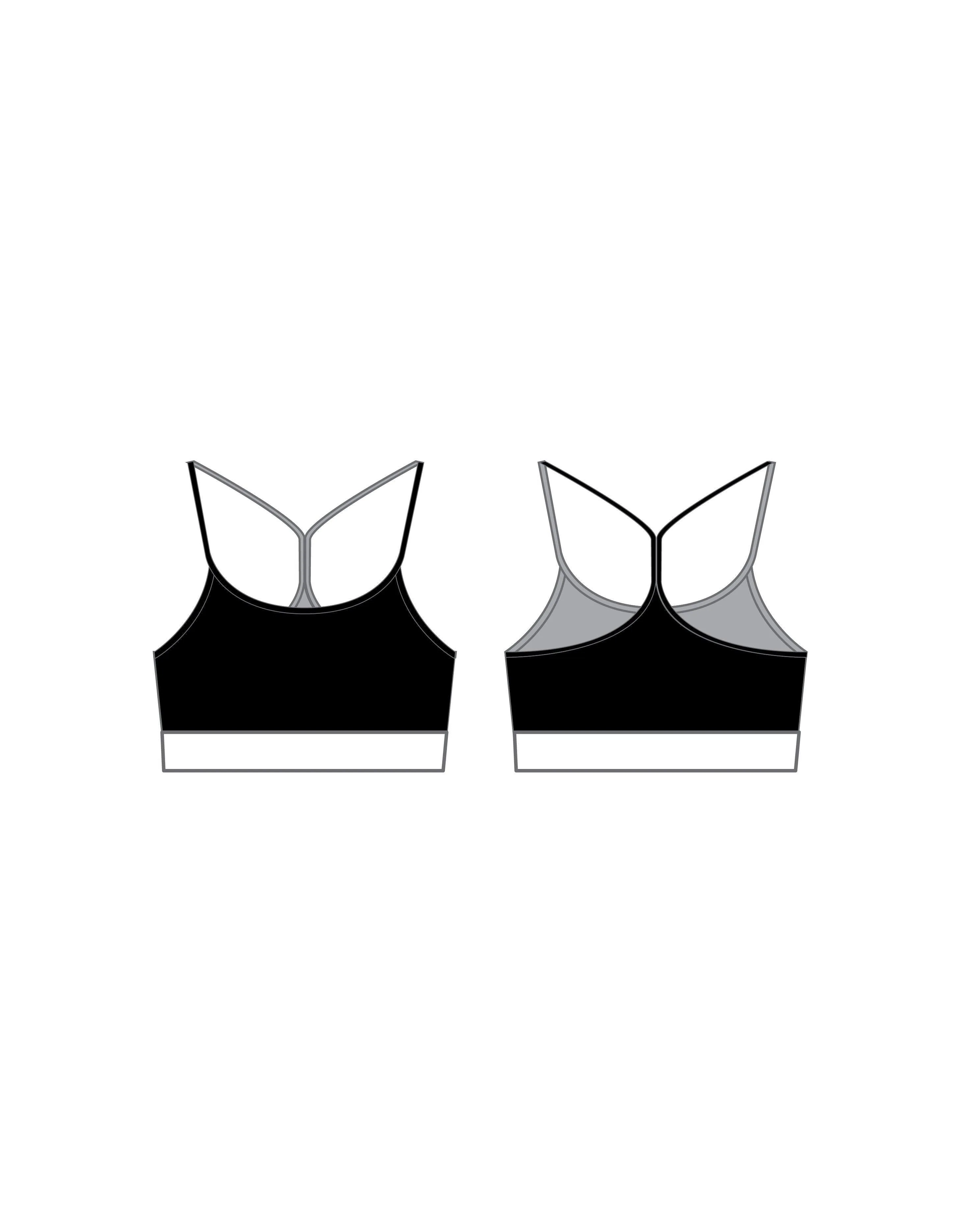 Fancy Popcolour Racer Strap Crop