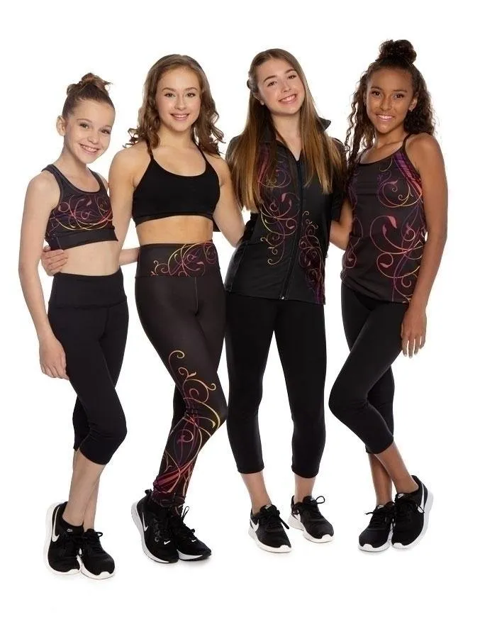 Fancy Popcolour Racer Strap Crop