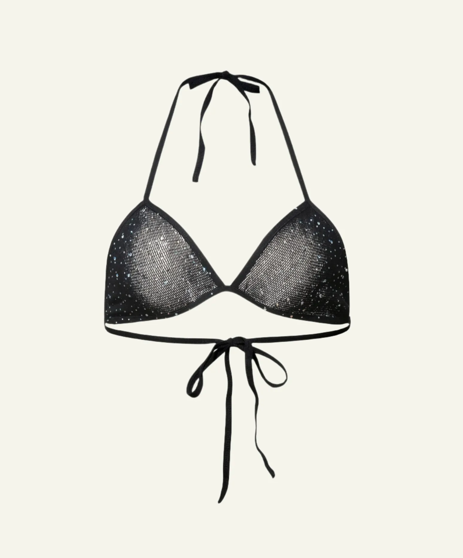 Glitter Mesh Bra