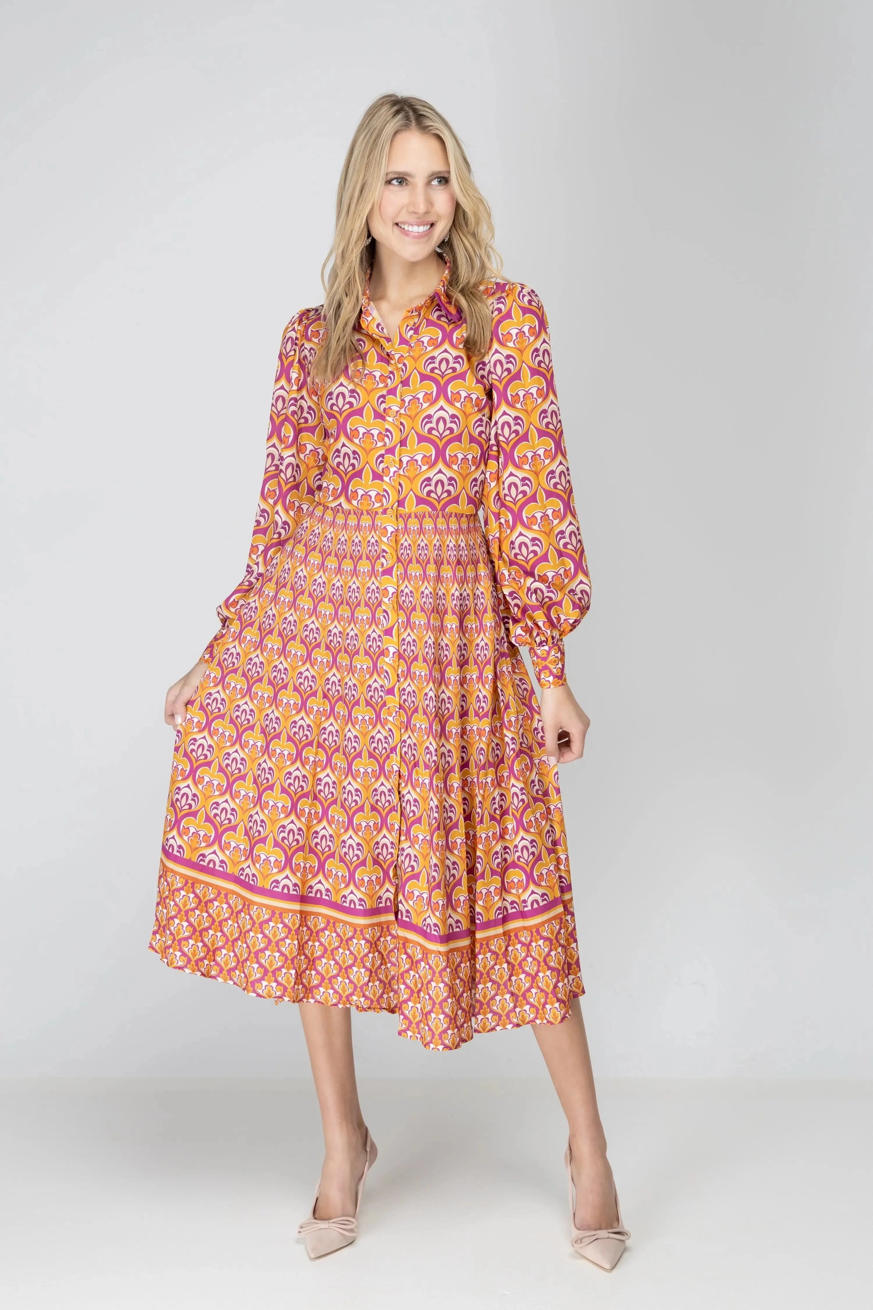 I'm Spicing Things Up Shirt Dress
