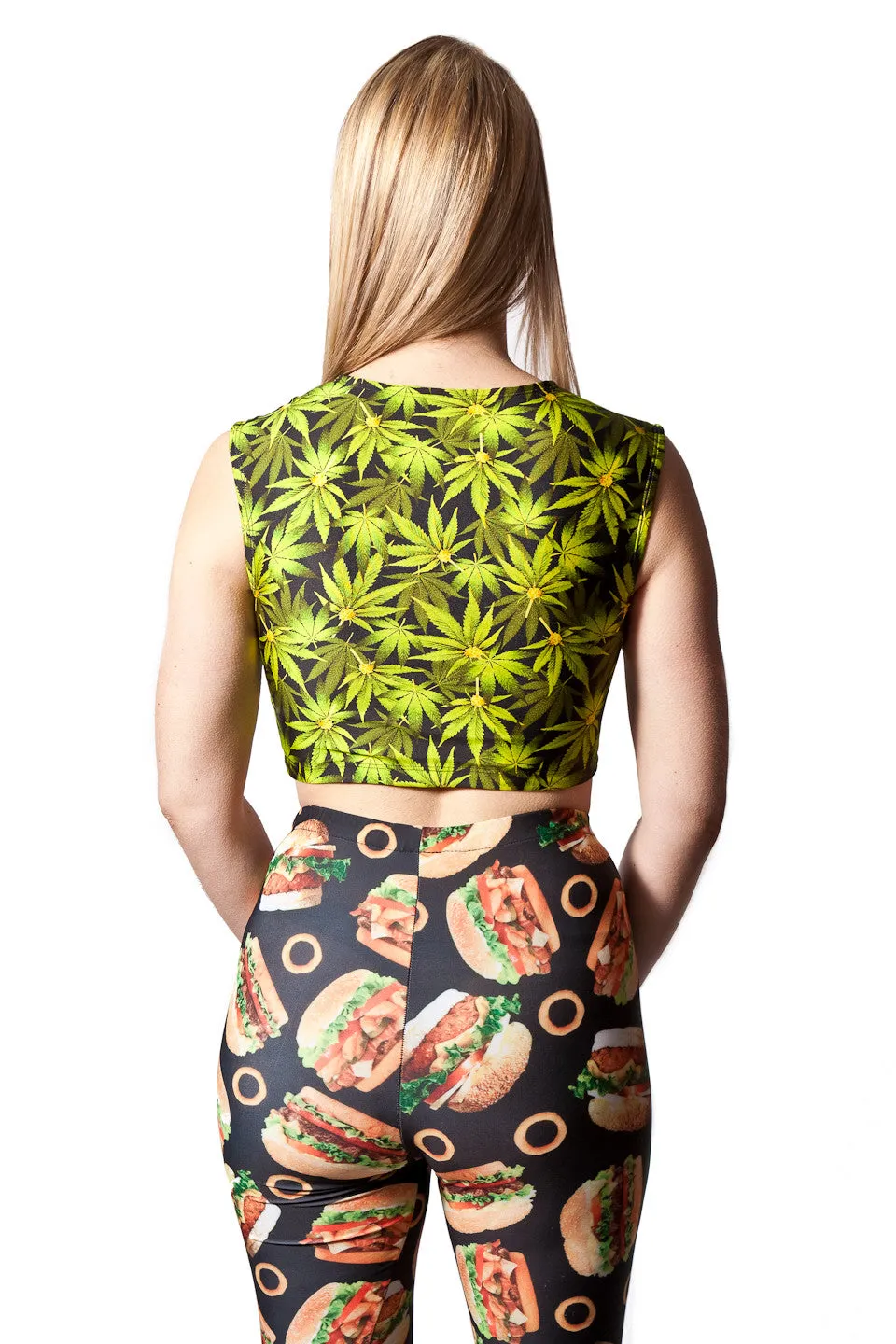 Kush & Cash Reversible Crop Top
