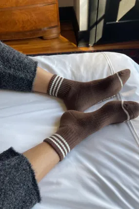 Le Bon Shoppe | Girlfriend Socks | Mahogany