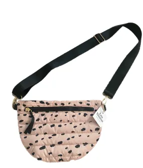 Leopard Crossbody Puffer Bag