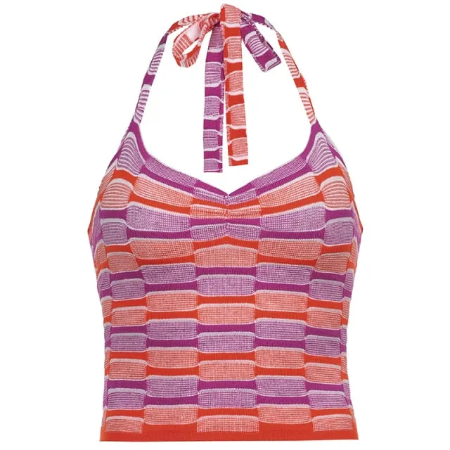 OPEN BACK CROP TOP