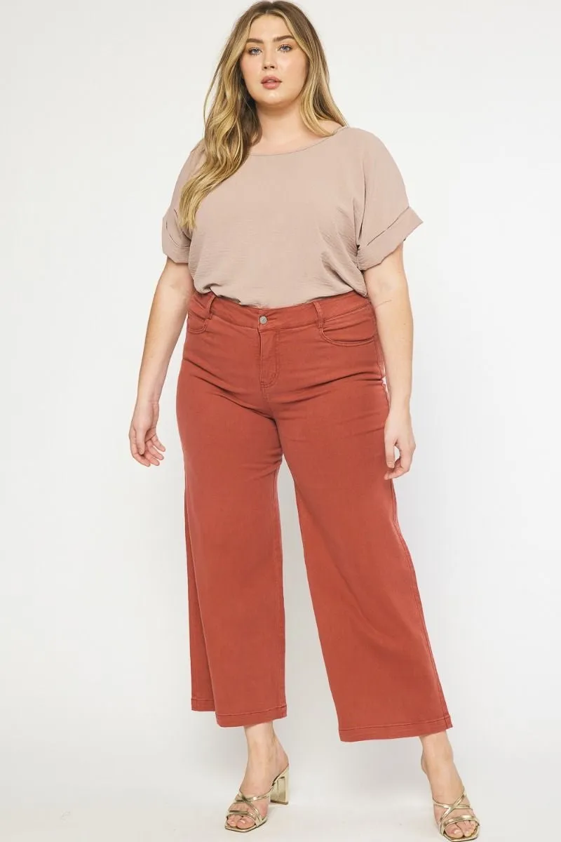 Plus Maggie Wide Legged Pants