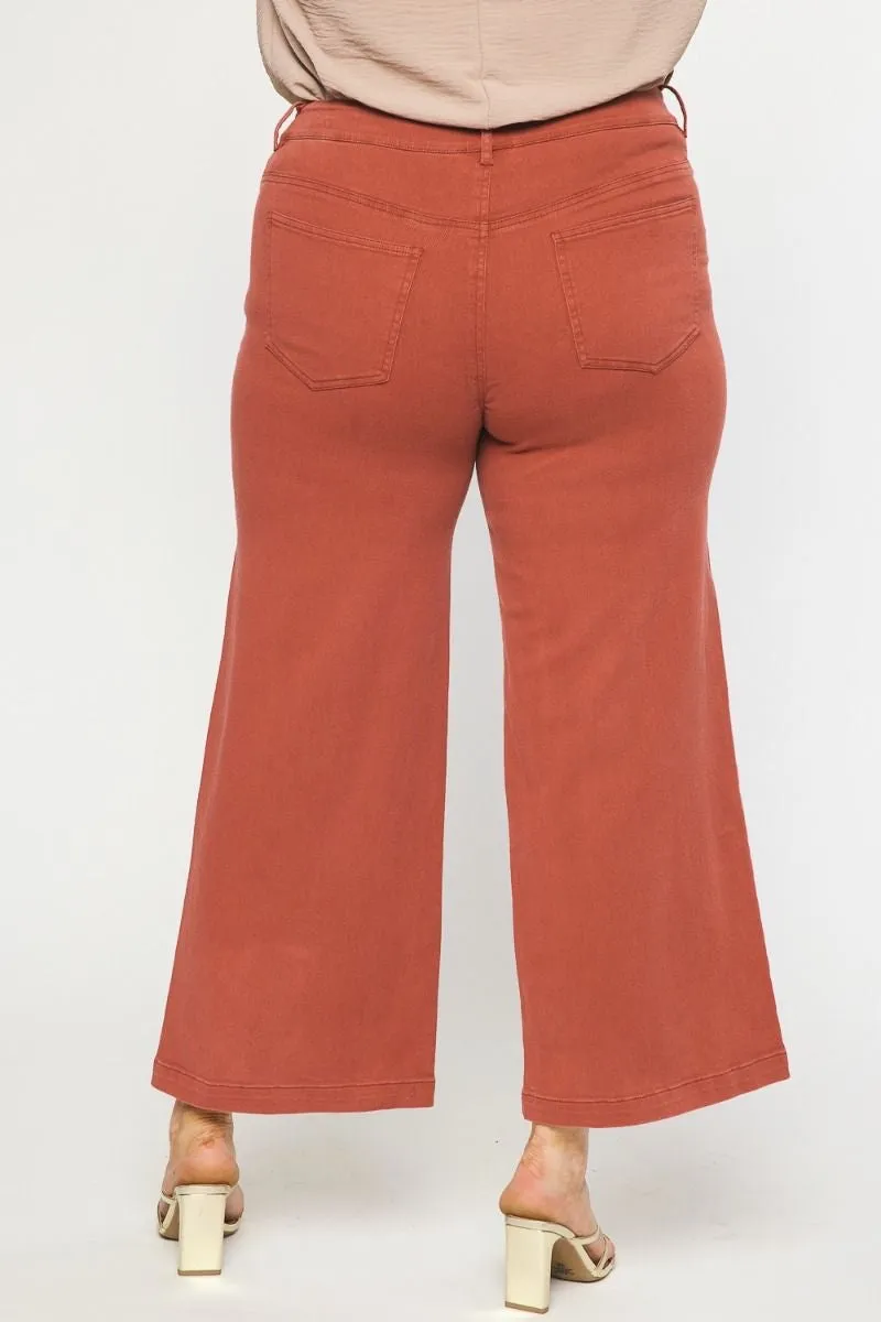 Plus Maggie Wide Legged Pants