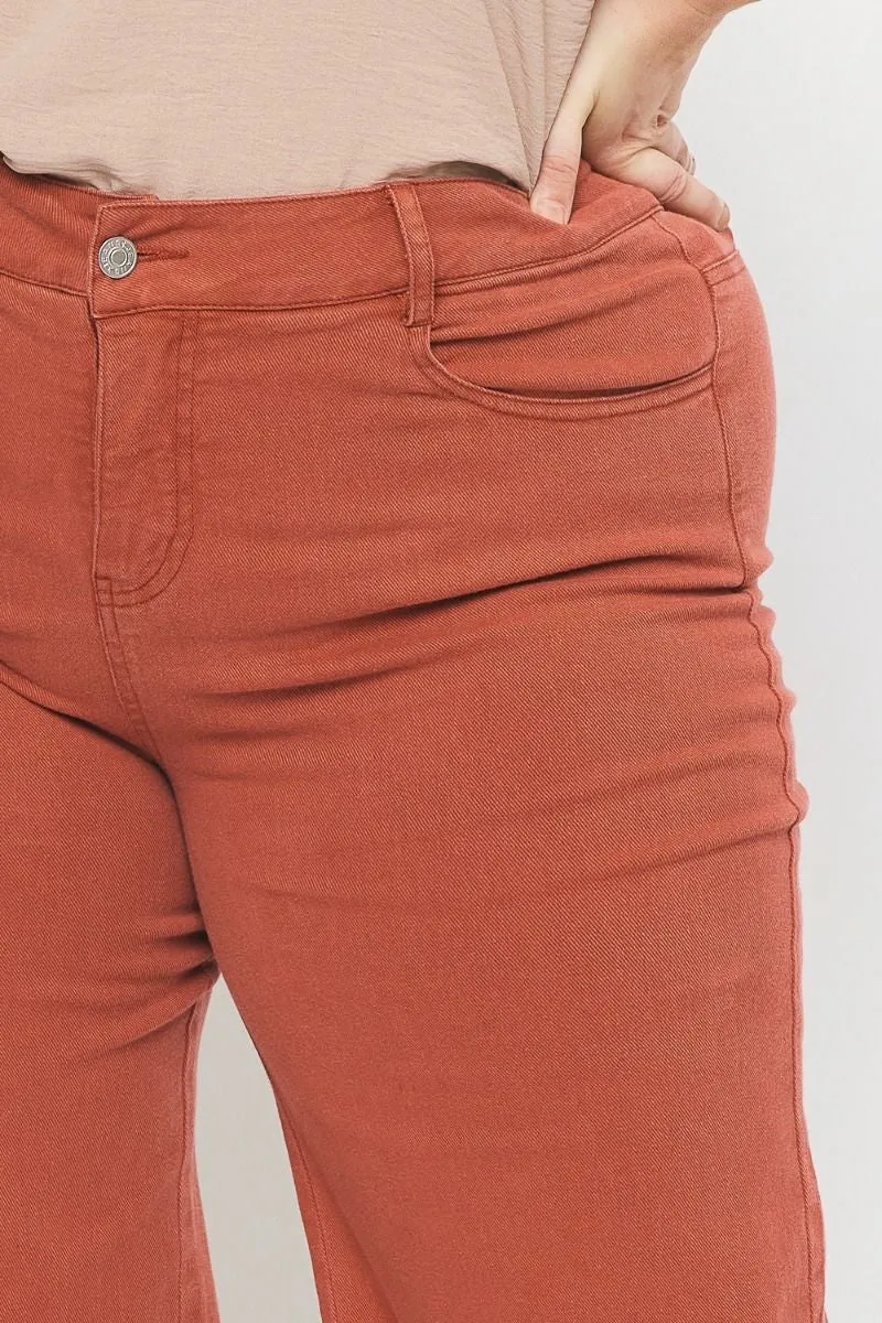 Plus Maggie Wide Legged Pants