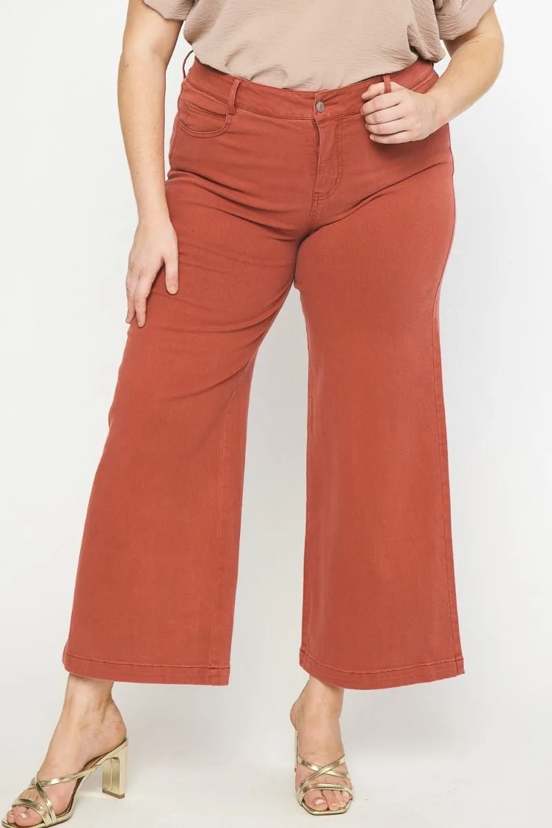 Plus Maggie Wide Legged Pants