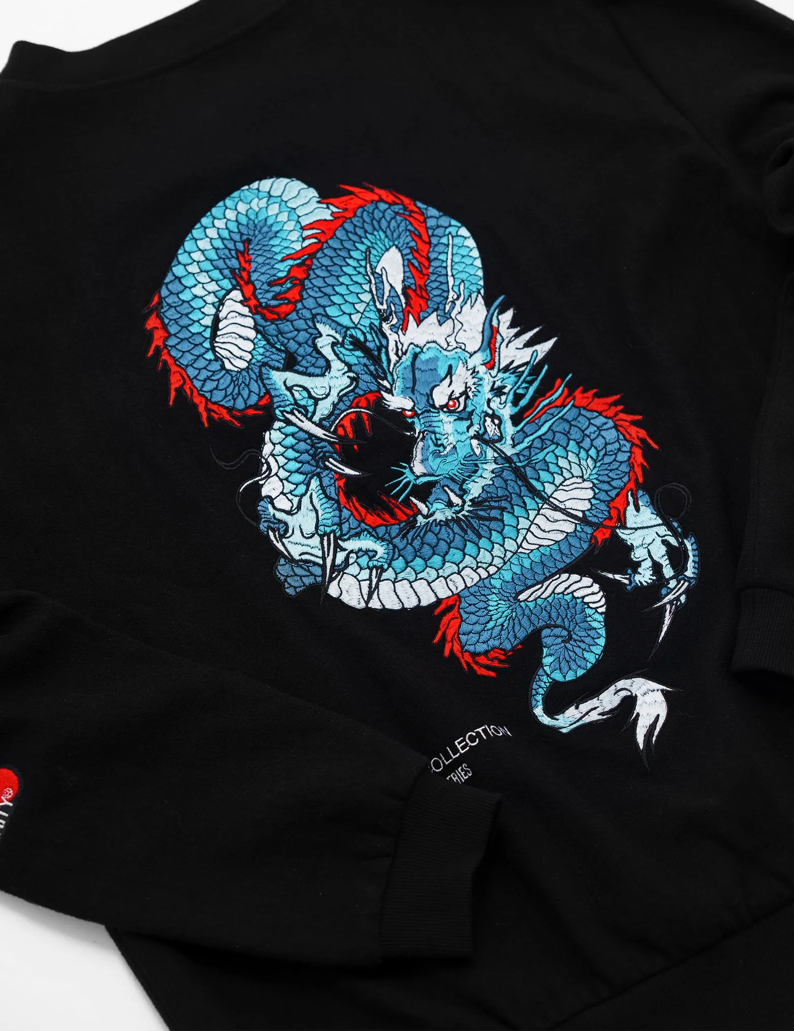 SKOOP® Ryuu Varsity Jacket Triple Black