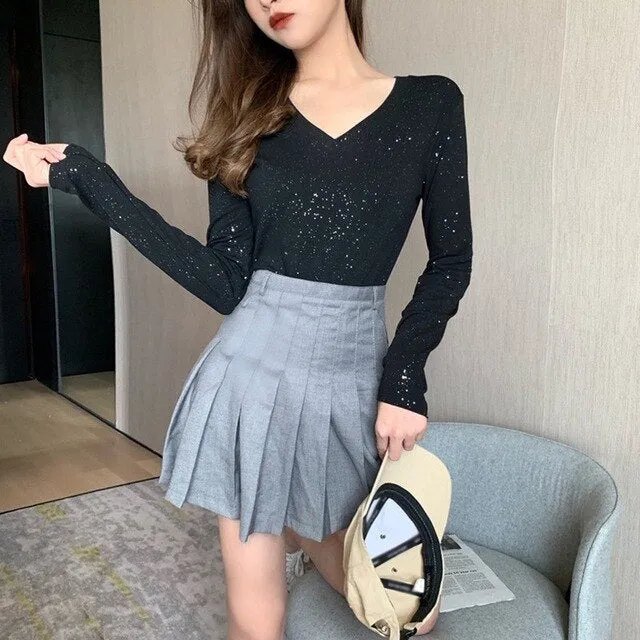Slim Fit Long-sleeved Top
