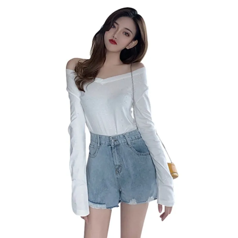 Slim Fit Long-sleeved Top
