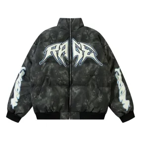 Street Rage | Bold Graphic Puffer