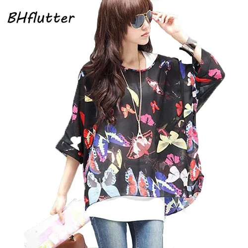 Summer Dress New Arrival 2018 Flower Print Bohemian Dress