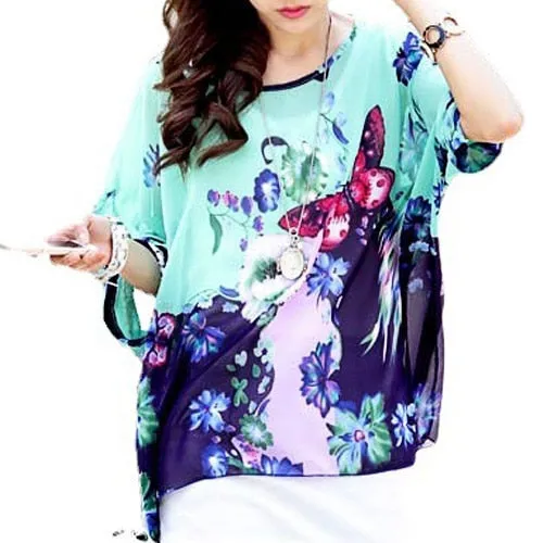 Summer Dress New Arrival 2018 Flower Print Bohemian Dress