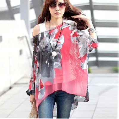 Summer Dress New Arrival 2018 Flower Print Bohemian Dress
