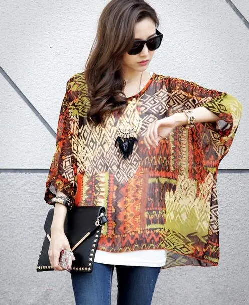 Summer Dress New Arrival 2018 Flower Print Bohemian Dress