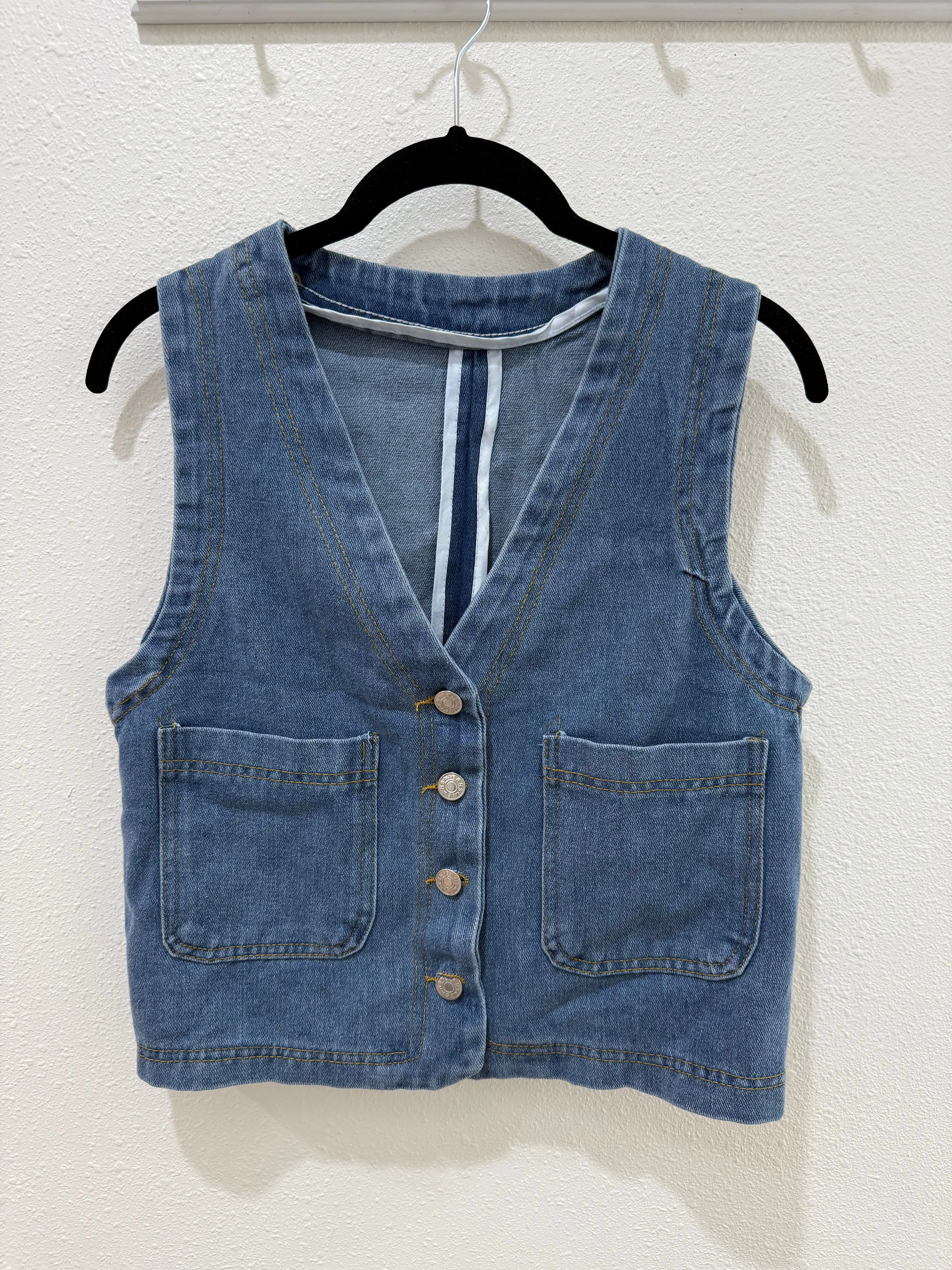 Willow Denim Vest